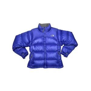 VINTAGE THE NORTH‎ FACE WOMEN’S NUPTSE 700 DOWN PUFFER JACKET VIOLET (Y2K) - M